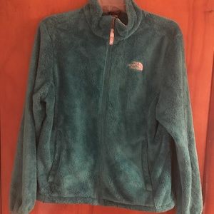 Aqua/teal North Face